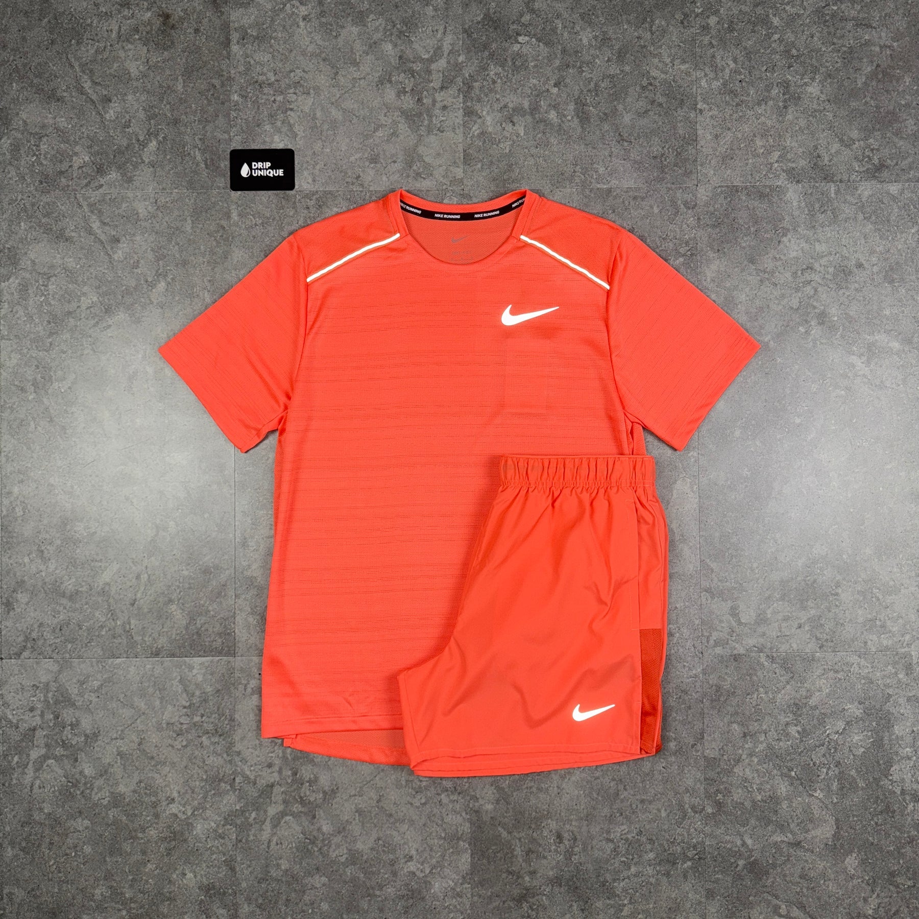 Ensemble Orange Nike Challenger